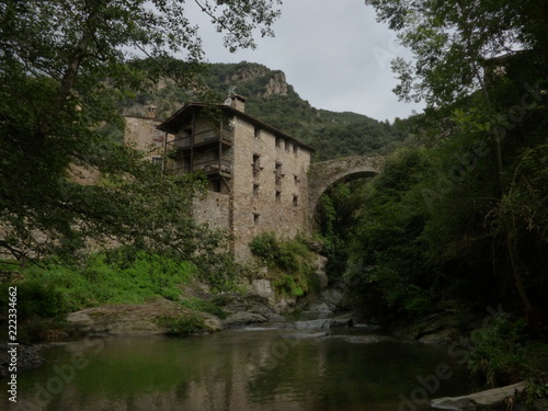 Beget. Villa historica de Girona, Catalunya - España