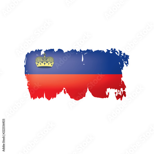 Free Download liechtenstein flag, vector illustration on a white background - GFXLoad