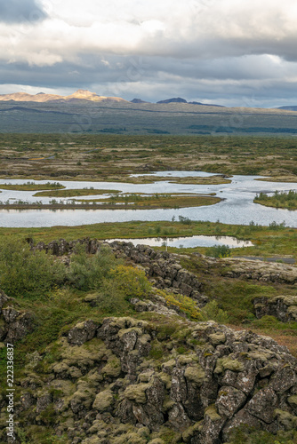 Landscapes in the south coast of Iceland, summer 2018