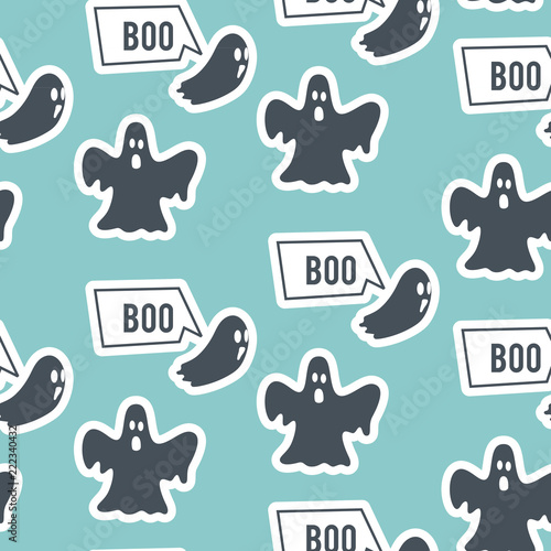 Seamless halloween pattern