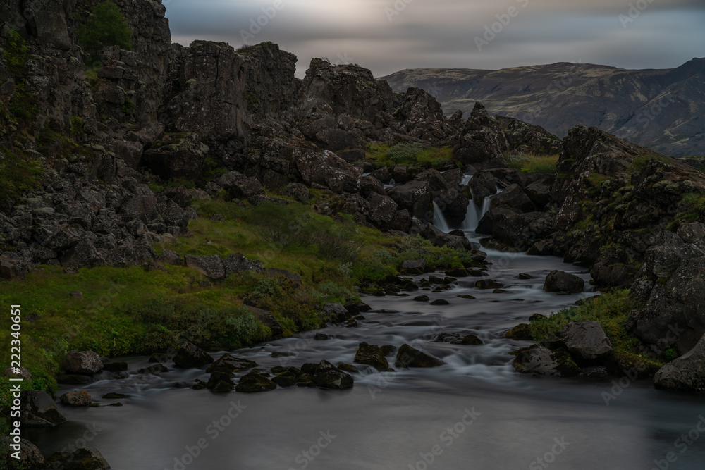 Landscapes in the south coast of Iceland, summer 2018