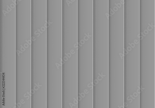 Colorful background consisting of gray rectangle in a row next to each other. Mosaic of geometric elements. Gray vertical louver of parts 