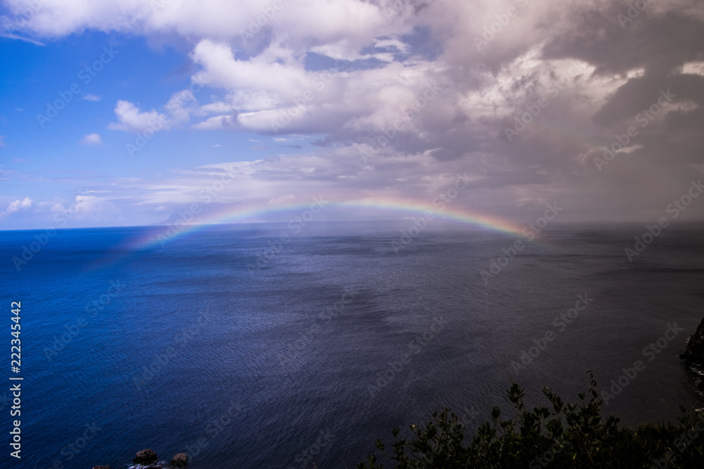 Fototapeta premium Bridge between two areas. Freedom between to sites.