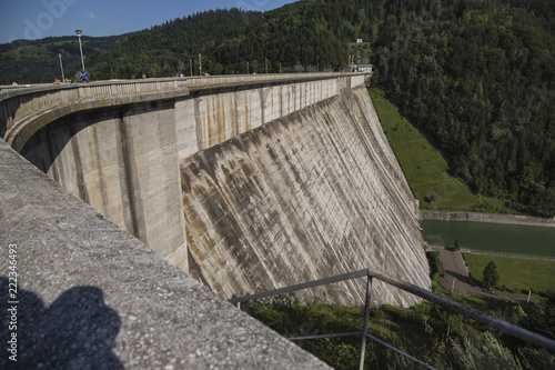 Wallpaper Mural BICAZ, NEAMT, ROMANIA - AUGUST 09, 2018:  A view of Bicaz Dam on August 09, 2018 in Bicaz. Torontodigital.ca