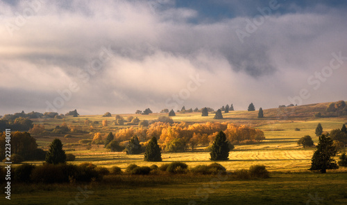 Dramatischer Herbst in der Rhön