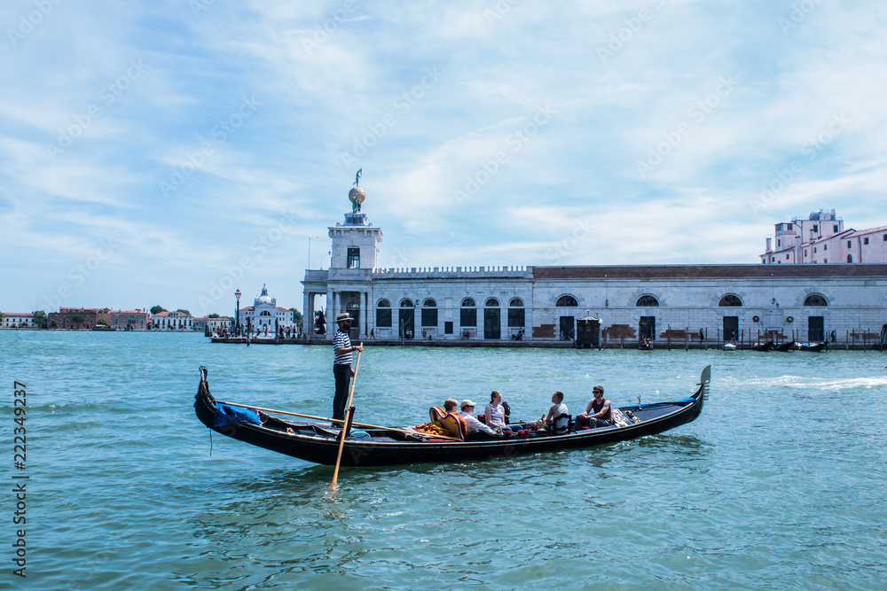 gondolas in venice