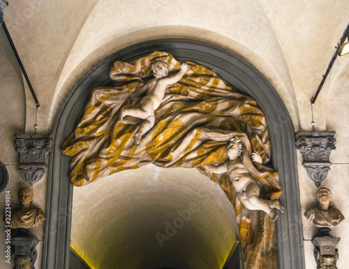 Obraz na płótnie art architecture w salonie
