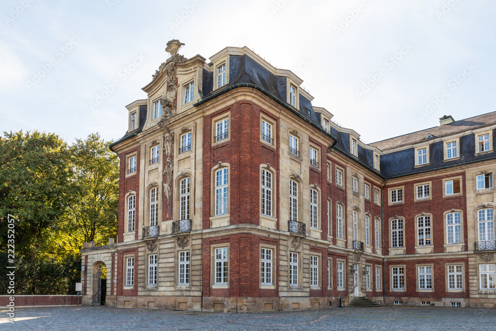 Naklejka premium castle in muenster nordrhein westfalen