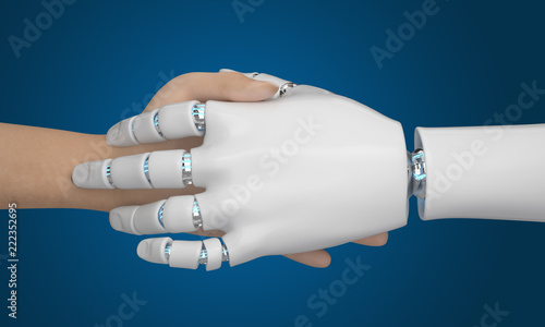 robot, hand, artificial, intelligence, technology, human, robotic, futuristic, arm, concept, background, cyborg, computer, machine, virtual, future, ai, 3d, design, finger, isolated, people, robots, s
