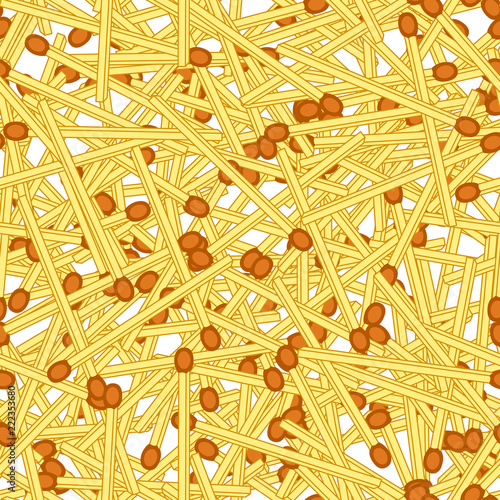 Matches seamless  pattern