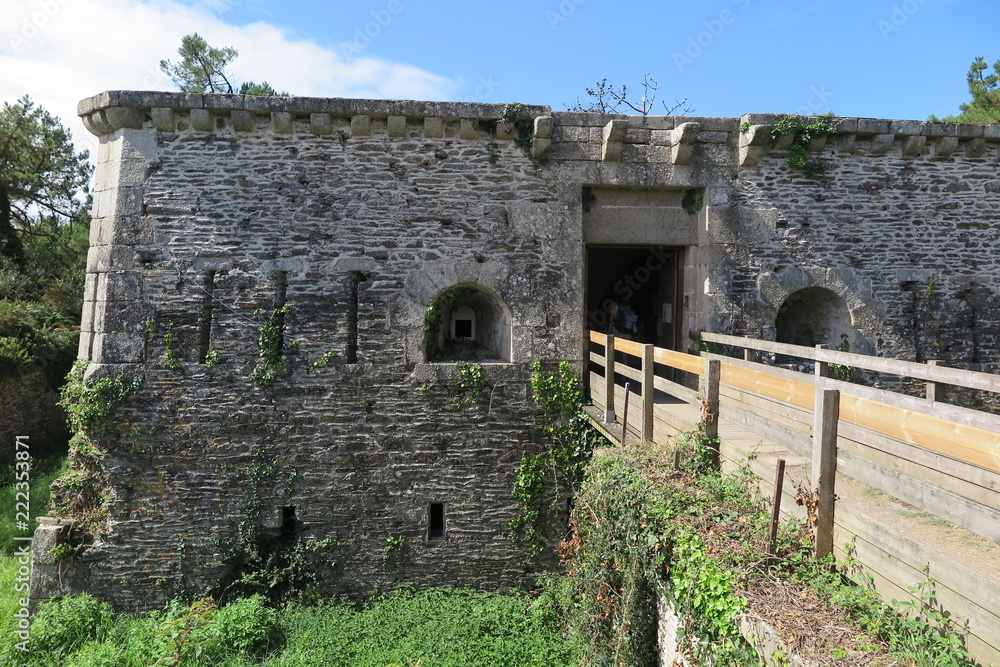 Festung an der Pointe des Espagnols, Bretagne