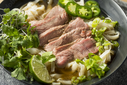 Homemade Beef Vietnamese Pho Soup