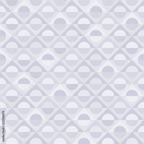 FOND GRIS LOSANGES RONDS