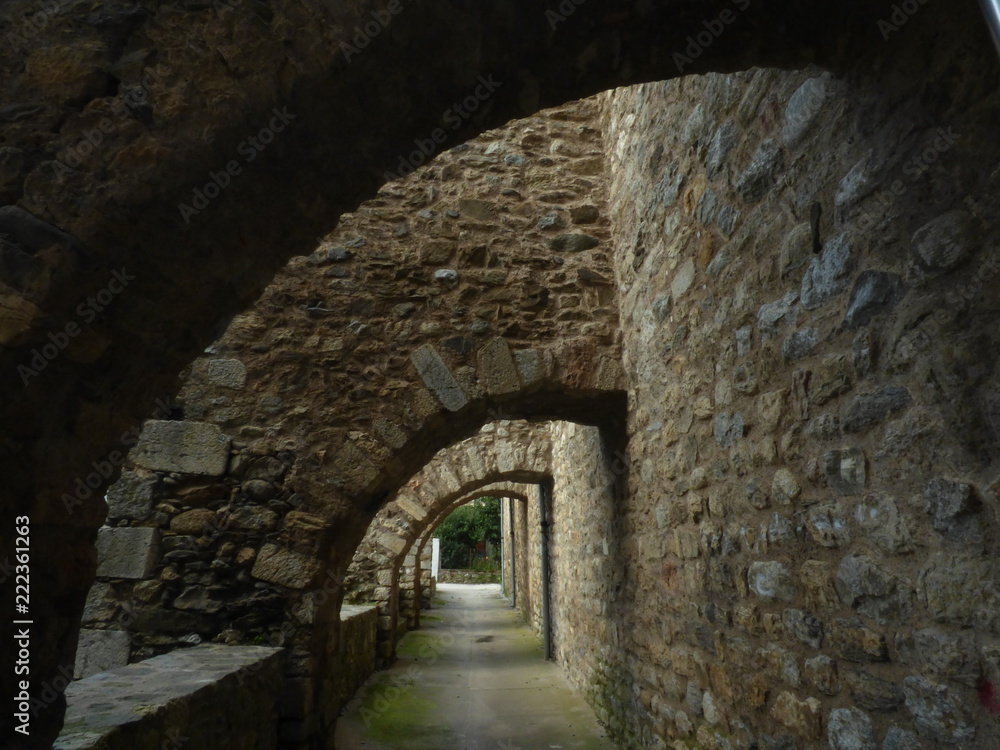 Camprodon. Pueblo medieval de Girona, Cataluña, España Camprodon. Pueblo medieval de Girona, Cataluña, España