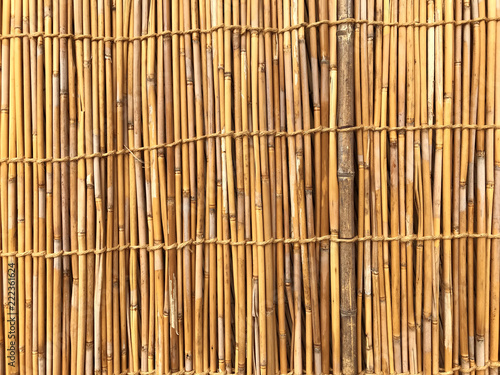Fototapeta Naklejka Na Ścianę i Meble -  Bamboo background. Japanese Wall.