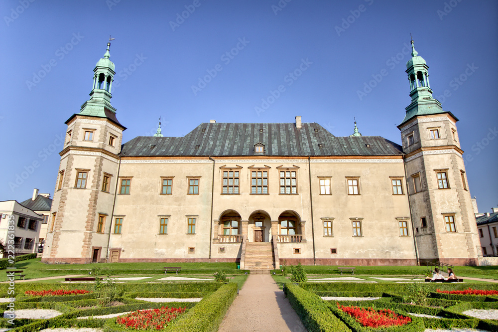 Baroque castle Bishop's Palace in Kielce Poland Europe
