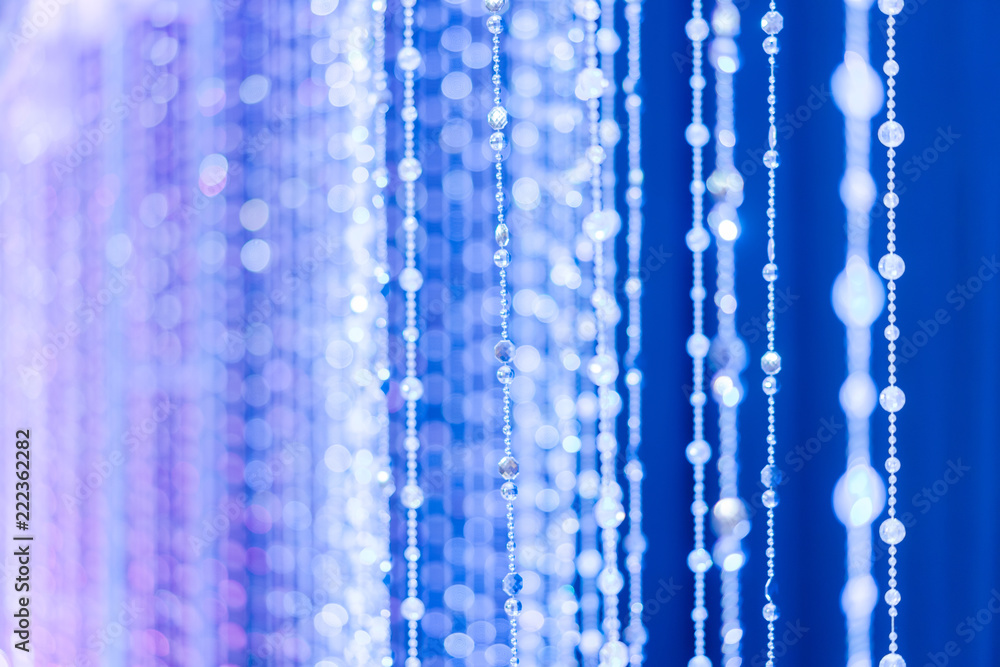 Abstract of blurry motion bokeh blue background Abstract of blurry motion bokeh blue background