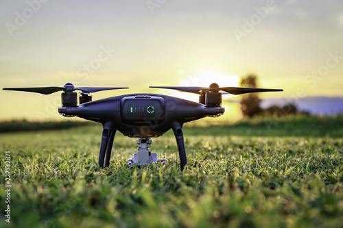 An unmanned aerial vehicle (UAV), commonly known as a drone © saad