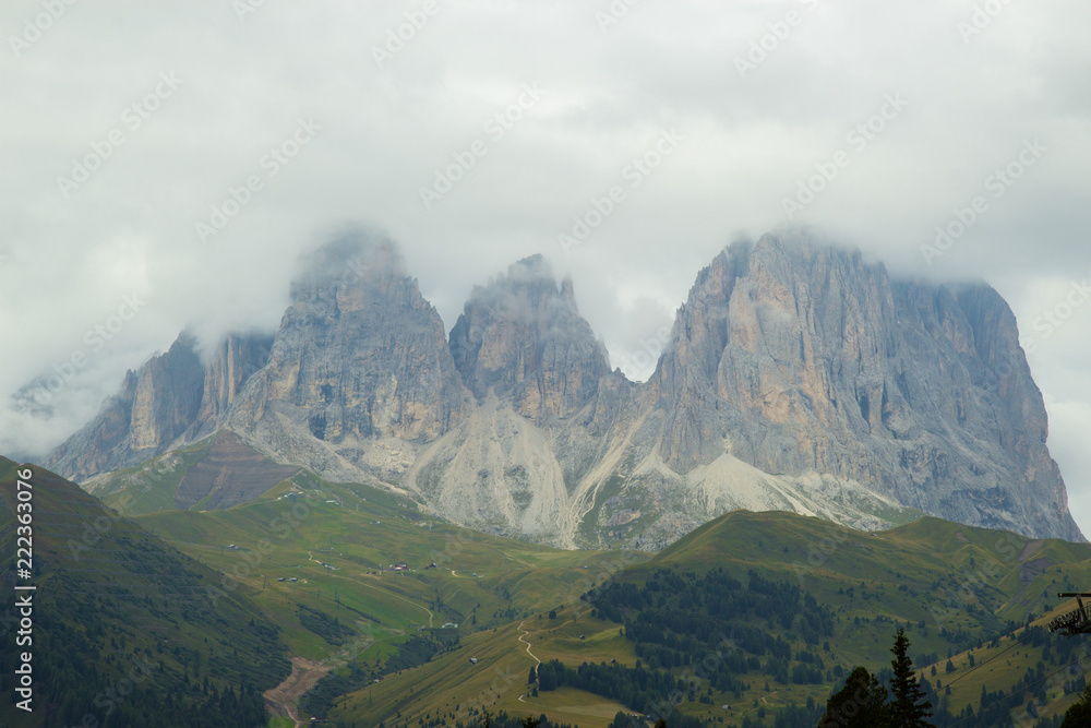 Naklejka premium summer in south Tirol, Italy