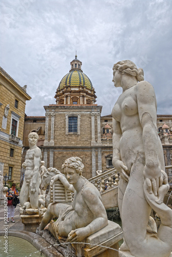 Palermo Fontana delle vergogne