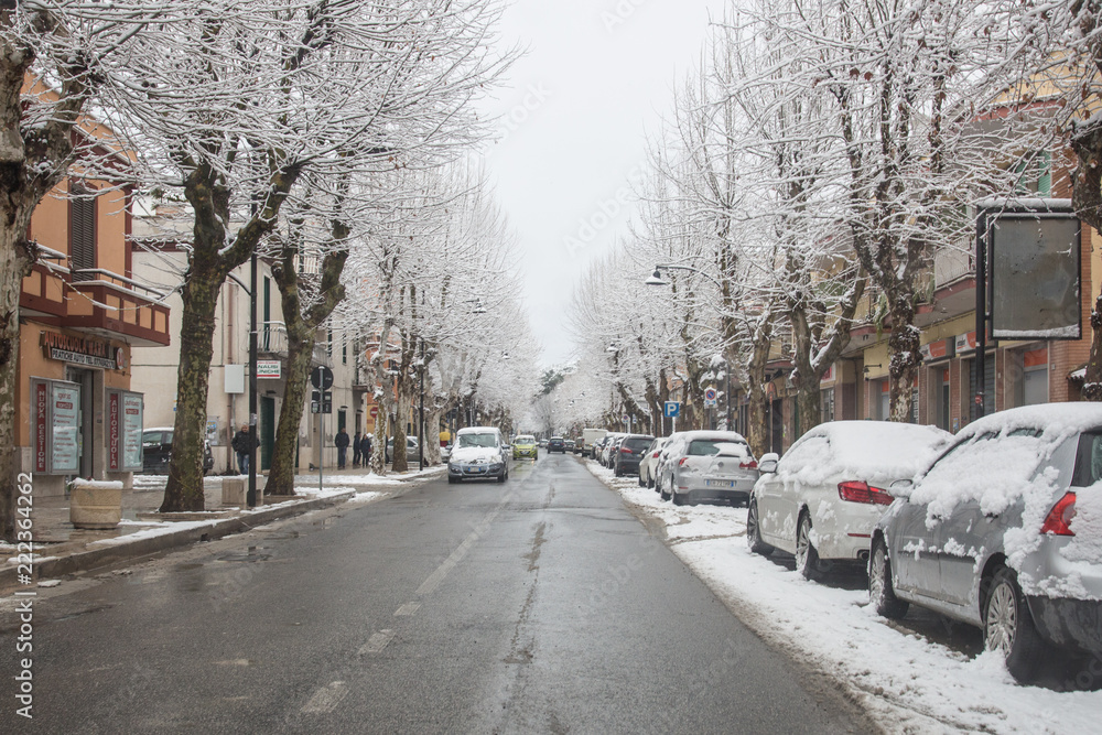 Nevicata Guidonia Montecelio 2018 Nevicata Guidonia Montecelio 2018