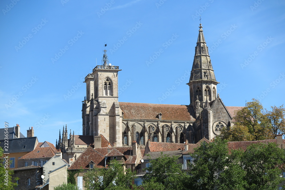 Stiftskirche Notre-Dame in Semur-en-Auxois