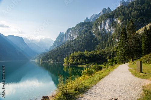 Bergsee Alpen Österreich Berge See Landschaft