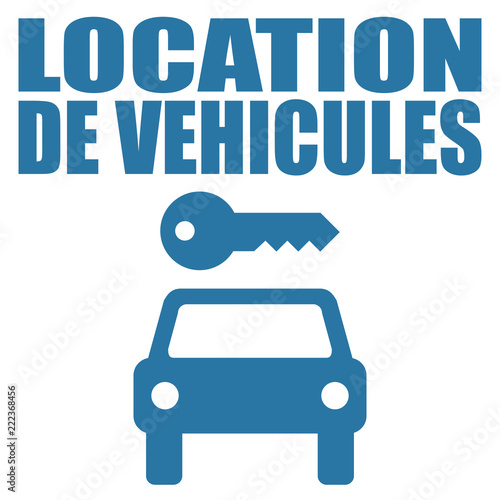 Logo location de véhicules.