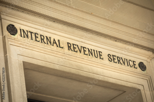 Internal Revenue Service federal building Washington DC USA photo
