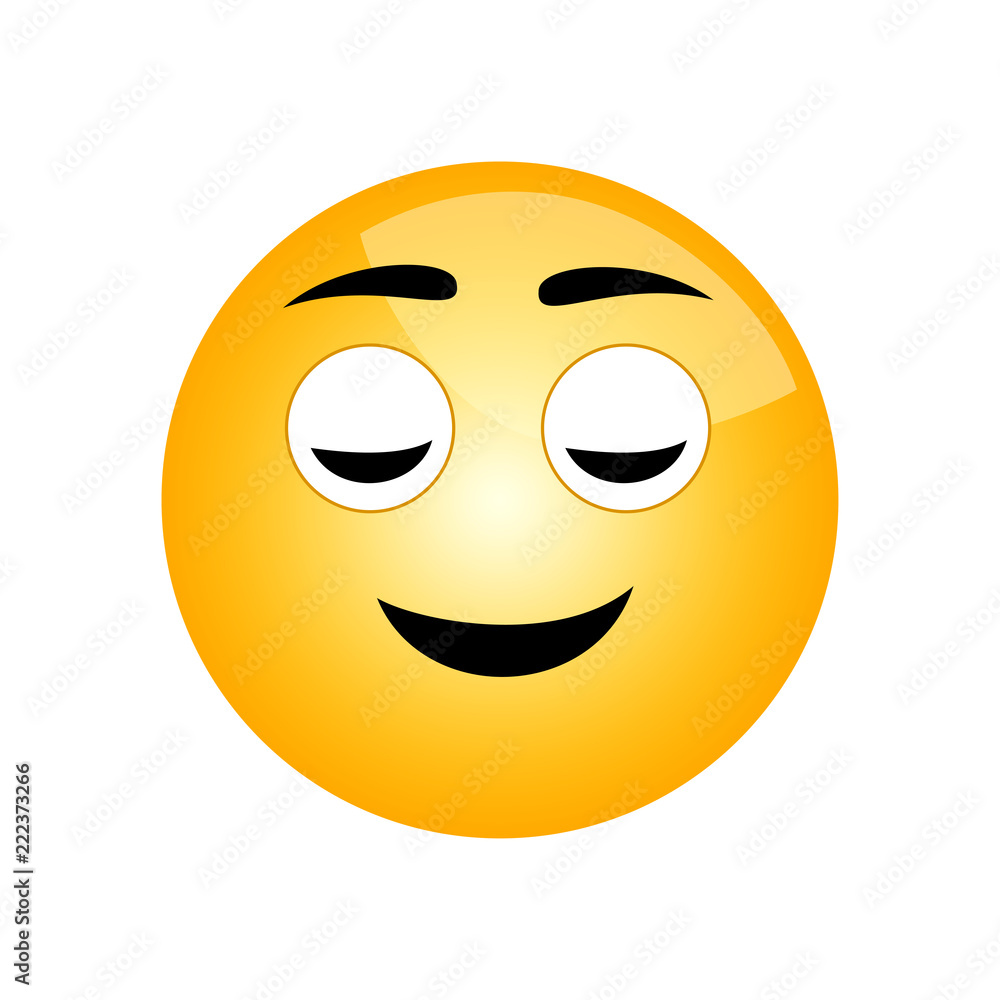 Smile icon. Emotion smile. Vector Illustration Smile icon. Emotion smile. Vector Illustration
