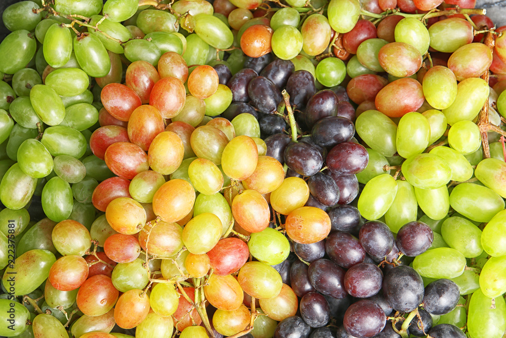 Fresh ripe juicy grapes as background, closeup Fresh ripe juicy grapes as background, closeup