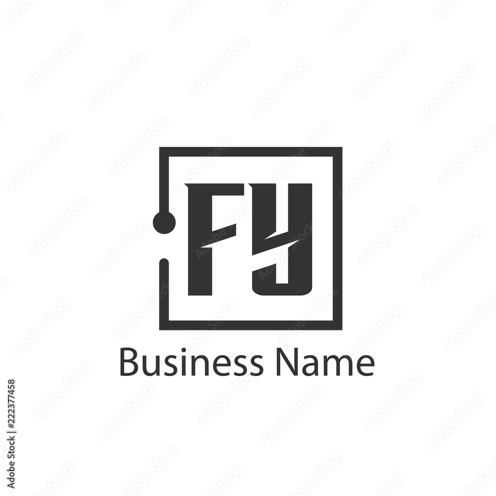 Initial Letter FY Logo Template Design Initial Letter FY Logo Template Design