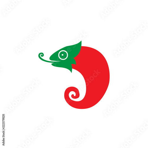 chili of chameleon logo