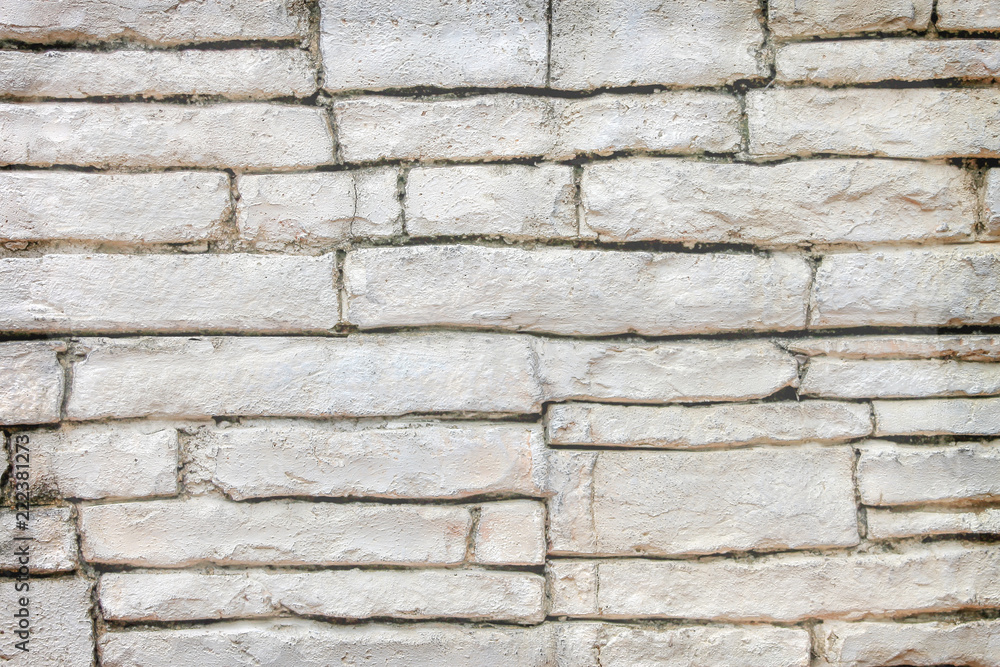 Fototapeta premium Seamless brick cement seamless patterns wall white gray abstract background