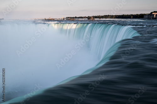 the Niagara Falls from the Canadian side