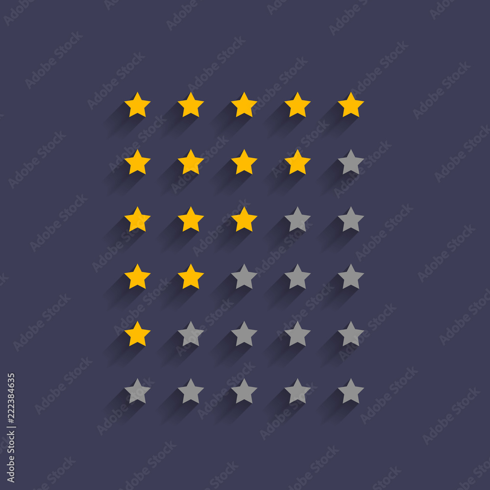 simple star rating symbol design simple star rating symbol design
