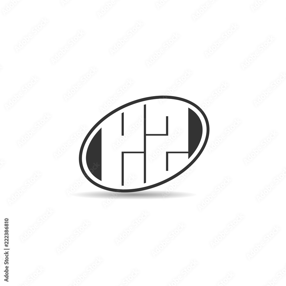 Initial Letter KZ Logo Template Design Initial Letter KZ Logo Template Design