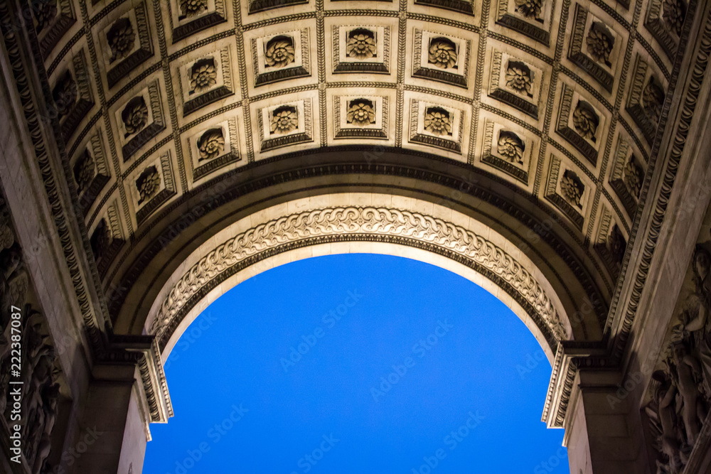 Famous arch in France