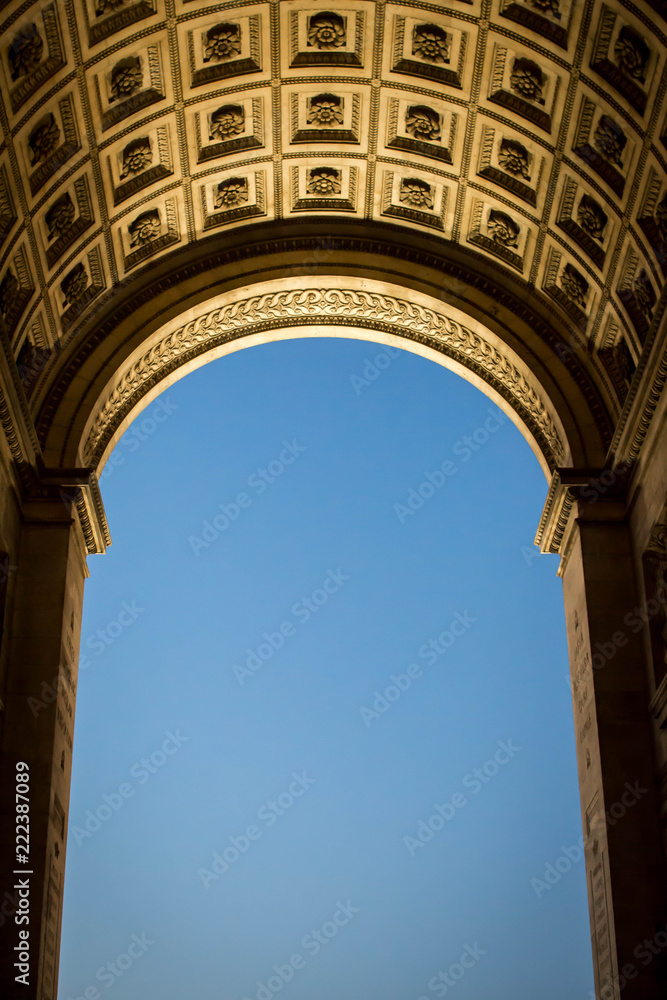 Famous arch in France