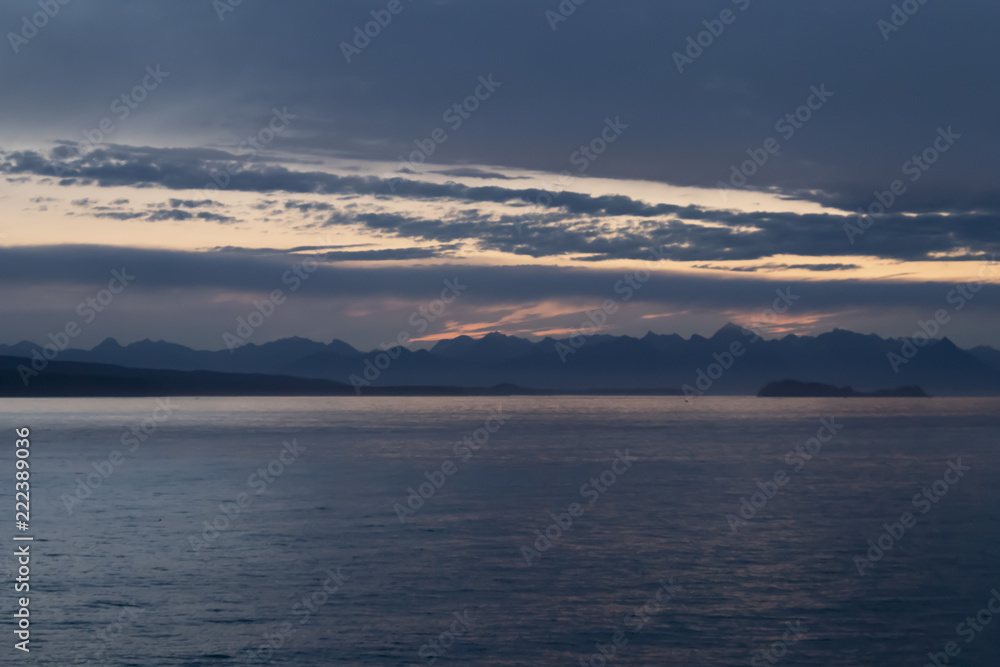Fototapeta premium Sunrise over Sitka Sound