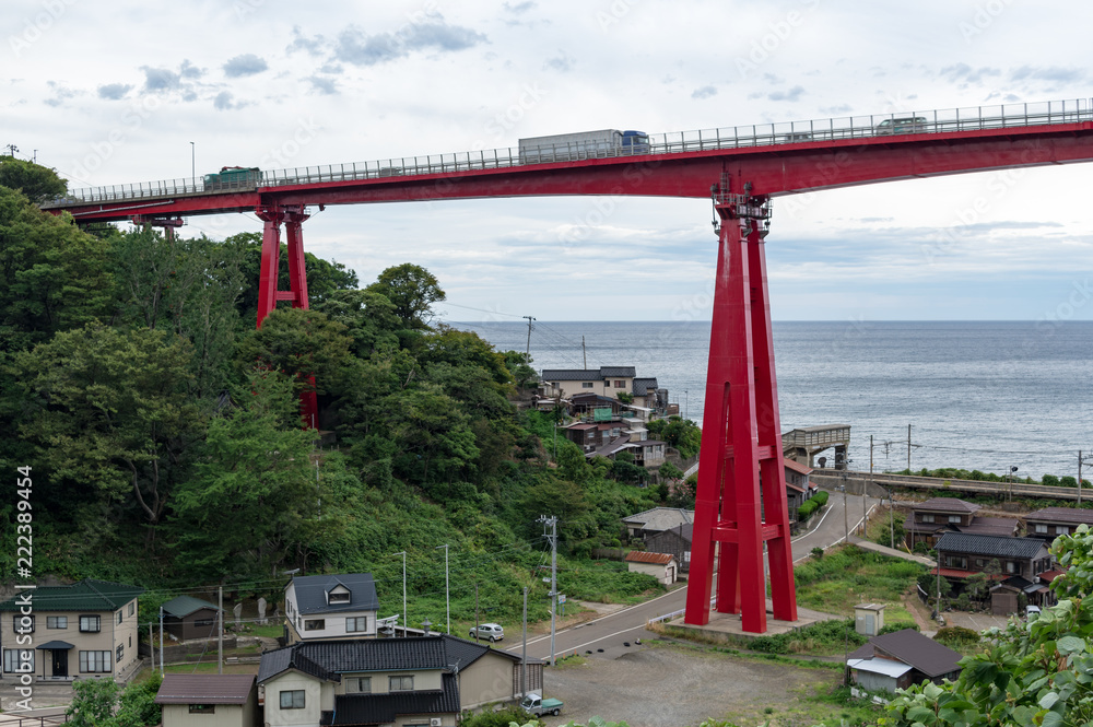 米山大橋と海のある景色 新潟県 柏崎 Stock Photo Adobe Stock 米山大橋と海のある景色 新潟県 柏崎 Stock Photo Adobe Stock