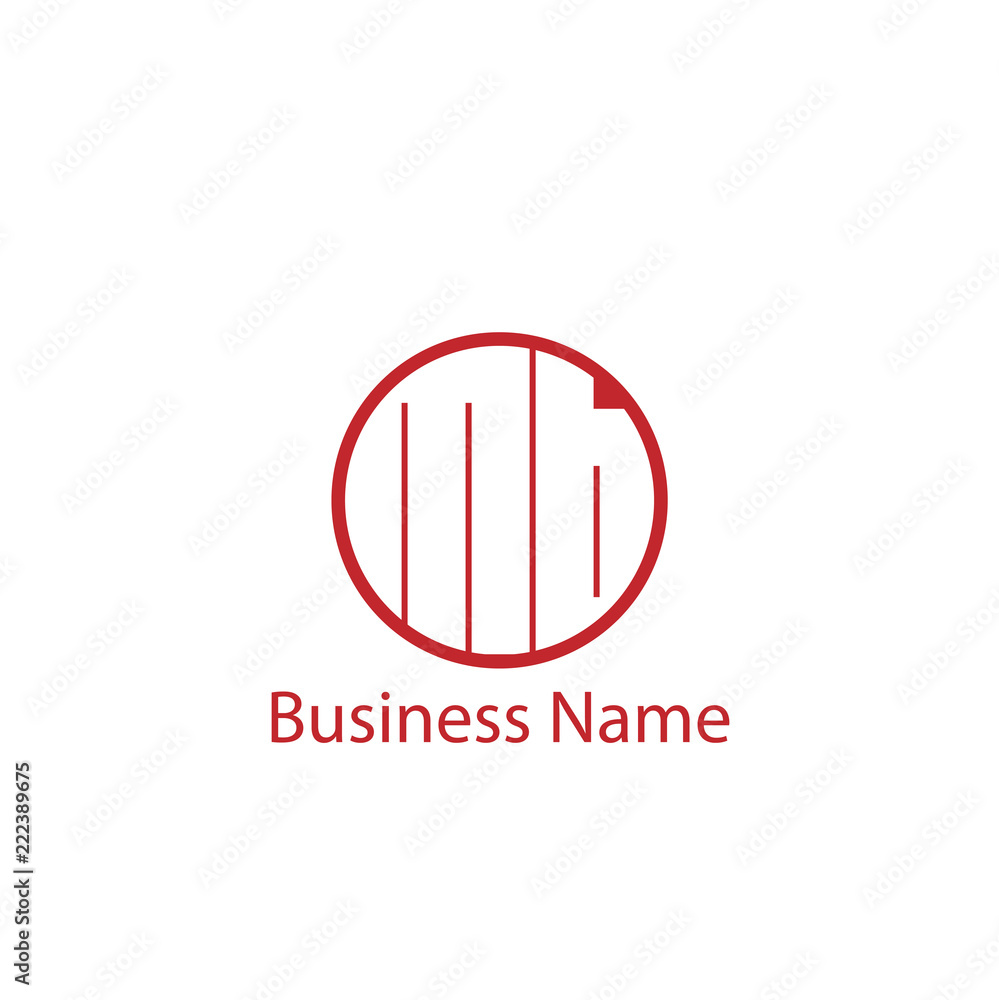 Initial Letter MB Logo Template Design Initial Letter MB Logo Template Design