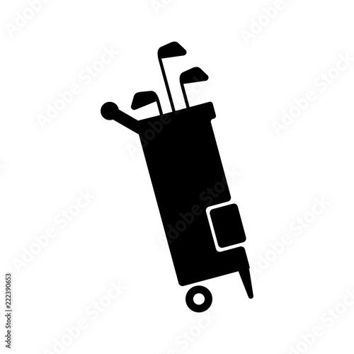 Golf Icon. Sport Symbol. Icon. Vector Eps 08.