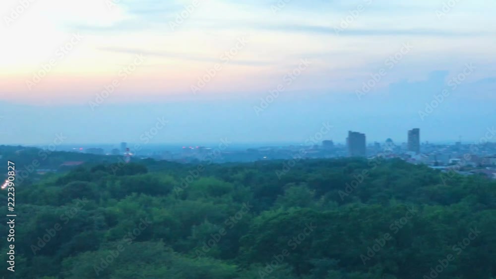 Panoramic view of Belgrade, Serbia in the evening. Panoramic view of Belgrade, Serbia in the evening.