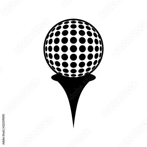 Golf Icon. Sport Symbol. Icon. Vector Eps 08.