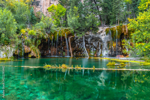 Beautiful Sunset Hike to Hanging Lake in Glenwood Springs  Colorado