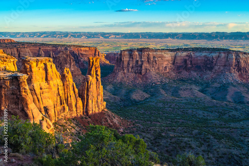 Beautiful Sunrise Hike at the Colorado National Monument in Grand Junction, Colorado