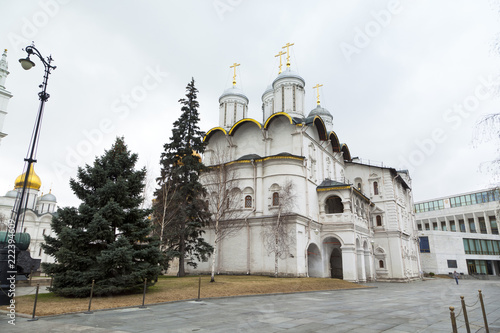 Canvas Print Cathedral of the Twelve Apostles in the Patriarch's house in Moscow,Russia