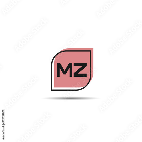 Initial Letter MZ Logo Template Design Free Download Initial Letter MZ Logo Template Design - GFXLoad