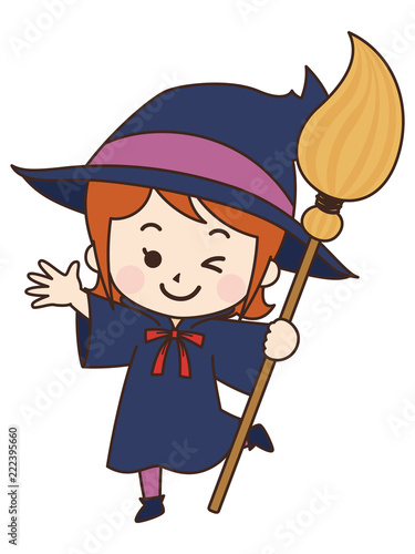 かわいい魔女っ子